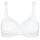 Damen Minimizer-BH Modern Soft Cotton W01 mit Bügel ohne Polsterung Verstellbare Träger 90D Weiß 90D