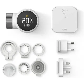tado° Smartes Heizkörperthermostat X Starter Kit mit Bridge
