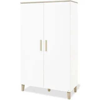Pinolino Pinolino, Kinderzimmer-Set „Lumi” extrabreit, 3-tlg. (Babybett, Kinderkleiderschrank, Wickelkommode)