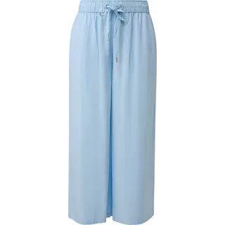 QS Culotte aus Viskose Blau 44