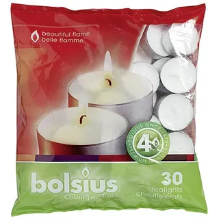 Bolsius Teelicht weiß