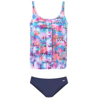 VENICE BEACH Tankini Damen pink-blau-bedruckt Gr.54