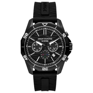 Armani Exchange Spencer Chronograph - Maskuliner Stil & Funktionalität - Schwarz