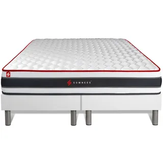 Matratzen- Und Lattenrost-set 2x90x200 Cm - Energy