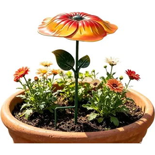 Pflanzenregenschirm Metall Blumenstecker Dekoration
