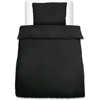 Beautissu Jette schwarz 155 x 220 cm + 80 x 80 cm