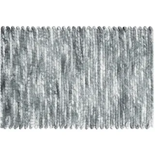GRUND Badteppich Leonie Grau 65 x 115 cm