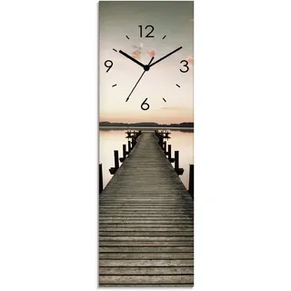 ARTland Langer Pier im Sonnenaufgang 20,0 cm 60 beige
