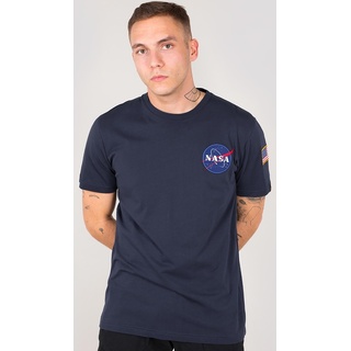 Alpha Industries Space Shuttle T-Shirt, blau, Größe XL