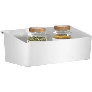Tesa Aufbewahrungsbox 24 x 8,5 x 14 cm 1-tlg. Weiß
