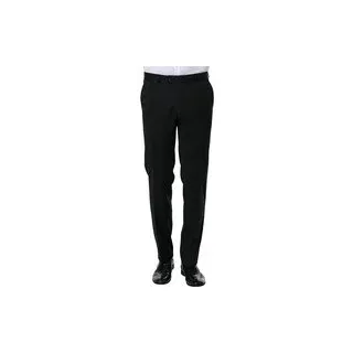 CARL GROSS Herren Hose schwarz Schurwolle, schwarz, NOS