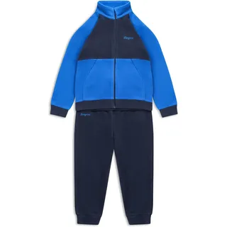 Bergans Lilletind Fleece Set Kinder Overalls blau Größe 110 Skifahren | Skitour Elastisch