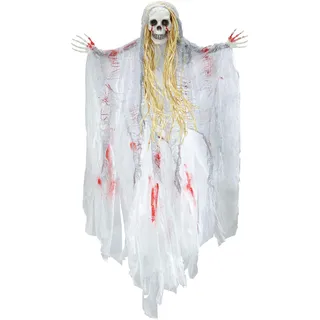 Widmann Blutendes Gespenst 90 cm Halloween-Deko Mehrfarbig