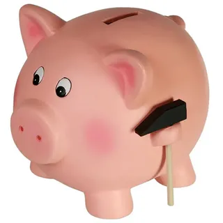 Out of the Blue Spardose Jumbo Spardose Schwein mit Hammer