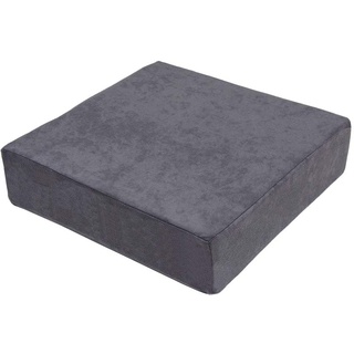 Stuhlerhöhung orthopädische Sitzerhöhung Sitzkissen Bodenkissen 40 x 40 x 10cm - grau -