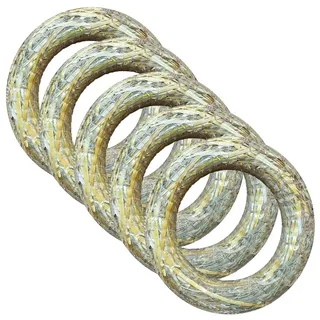 5 Strohrömer Ø 60 cm/Stärke 10 cm Strohkränze Türkranz Deko-Kranz Kranz-Rohling Strohring