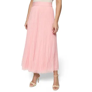 Zero Midirock Damen Tüll rosa 34