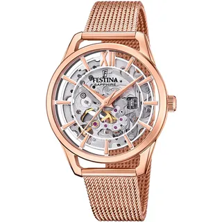 Festina Automatik F20628/2 Damen Automatikuhr - Rosegold