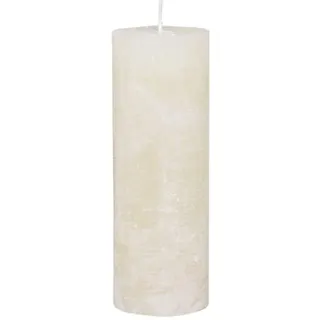 Chic Antique Macon rustikale Stumpenkerze versch.Farben ud Größen Kerze Antik NEU Altarkerzen 100% Paraffin Lange Brenndauer creme