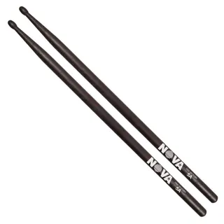 VIC FIRTH Nova 5A Hickory-Drumsticks schwarzes Finish
