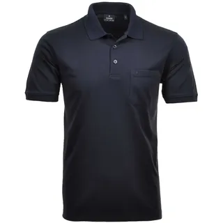 RAGMAN Softknit-Polo blau 7XL