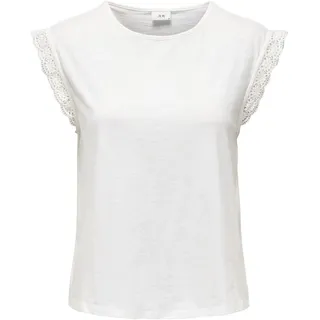Jacqueline de Yong Jdysalva Life S/L Crochet Top Cloud Dancer M