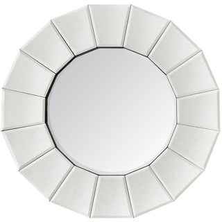 Wandspiegel AMUN (LBH 4x60x60 cm) LBH 4x60x60 cm grau Spiegel Badezimmerspiegel Standspiegel - grau