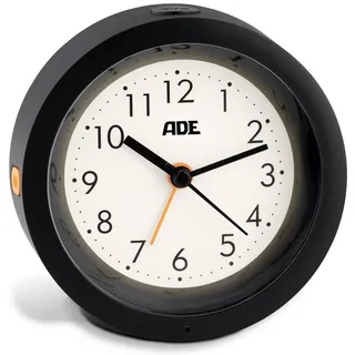 ADE Analoger Wecker schwarz/weiß