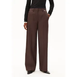 ARMEDANGELS Leandraa Bundfaltenhose Braun L