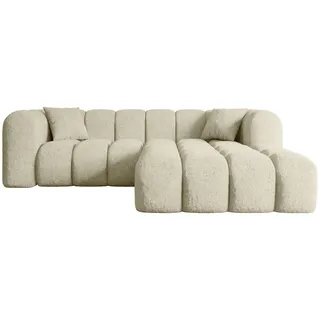 altdecor Eckcouch 5-Sitzer Beige