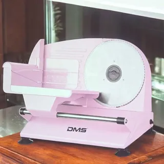 DMS® DMS Allesschneider AS-400R, Rosa, Brotschneidemaschine, Küche, Wurst