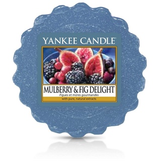 Yankee Candle Tarts Teelichter-Kerzen, Wax, Mulberry and Fig Delight, 8.4 x 6.1 x 1 cm