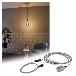 Paulmann Neordic Eldar 1-flg. E27 20 W Grau Metall