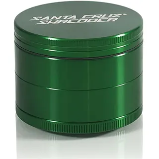 Santa Cruz Shredder Kräuter- und Gewürzmühle, hergestellt in den USA, groß (6,9 cm), Grün)