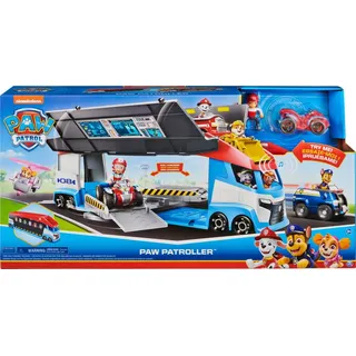 PAW Patrol Teamfahrzeug Paw Patroller im aktualisierten Design, inkl. Ryder Figur und 1 Basis Fahrzeug, ab 3 Jahren, Bus, 3 Jahr(e), LR44, Kunststo...