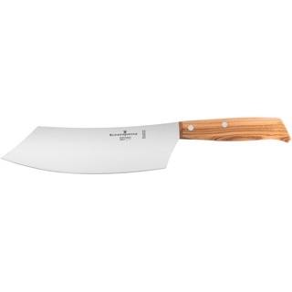SCHWERTKRONE BBQ-Messer Grillmesser Klingenlänge 22 cm Olivenholz