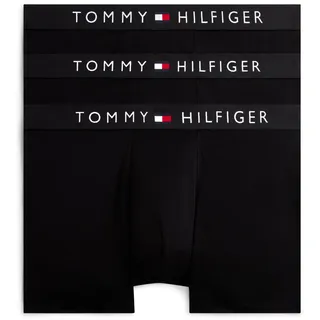 Tommy Hilfiger Boxershorts unifarben rot / schwarz / weiß L 3er Pack
