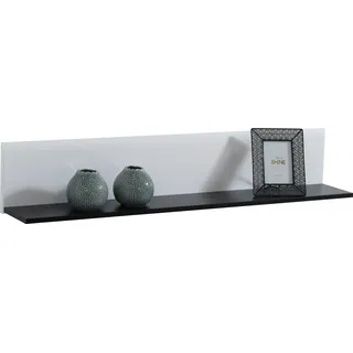 Home Affaire Wandregal Trentino 120 x 19,5 x 22 cm Schwarz-Weiß