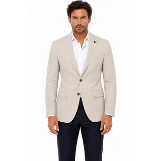 Guild Business-Sakko Extra Slim Fit Business Blazer beige 54-56