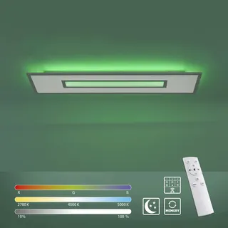 LED Deckenleuchte JUST LIGHT "RECESS" Lampen weiß LED Panels dimmbar über Fernbedienung