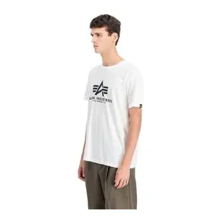 Alpha Industries Basic T-Shirt weiß XL