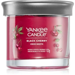 Yankee Candle Black Cherry Duftkerze 122 g rot