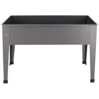 Esschert Design Kinderhochbeet Metall 45 x 45 x 45 cm Anthrazit