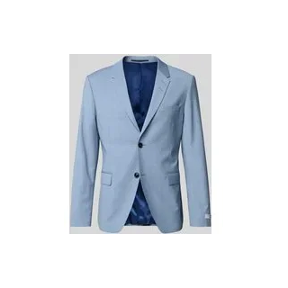Regular Fit Sakko mit Woll-Anteil Modell 'Jamie', Hellblau, 54
