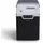 Klarstein Nugget-Eiswürfelmaschine für Zuhause Camping Gastro 200W Mini-Eiswürfelmaschine Klein 4 Min Schnellbetrieb LED Display Schnelle Schwarz