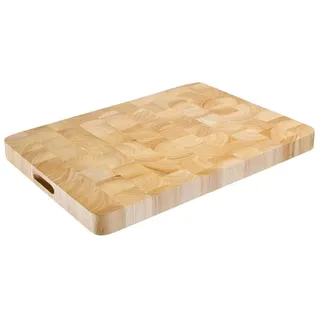 Vogue Holzschneidebrett, groß, rechteckig: 45(H)x610(B)x455(L)mm, lebensmittelechtes Holz, antibakterielles Holz, Schneidebretter aus Holz, Servierbrett aus Holz, gewerbliche & private Küche, C460
