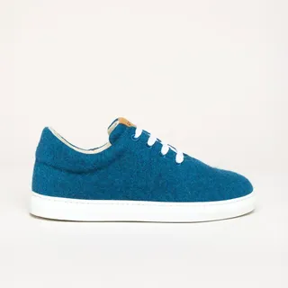 Gottstein 101 Wool Walker | Damen Woll-Sneaker | Farbe petrol | Sneaker in Größe 45 - petrol - 45