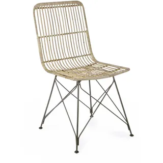 BIZZOTTO Stuhl Lucila Kabu beige 4er Set