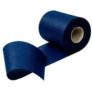 Sensalux Tischläufer 69700286, waschbar, dunkelblau, aus Vliesstoff, auf Rolle, 15 cm x 25 m