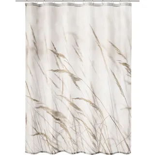KLEINE WOLKE Duschvorhang Sylt 180 x 200 cm beige